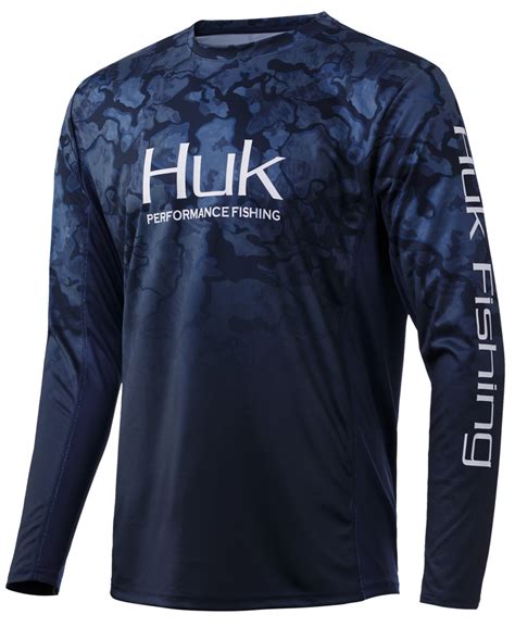 Huk Men's Icon X Camo Fade PEI Medium Long Sleeve Shirt - Walmart.com