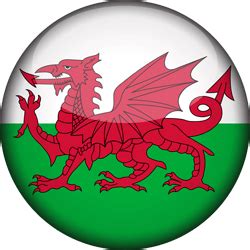 Welsh flag vector - Country flags