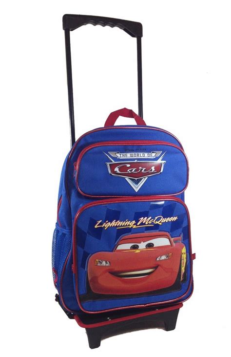 Disney Cars 3 16" Large School Rolling Backpack Back - Walmart.com