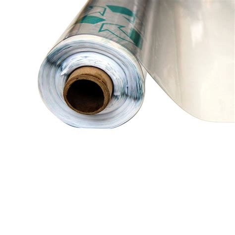 Vinyl-It 4-1/2 ft. x 75 ft. Clear 12 mil Plastic Sheeting-10012 - The ...