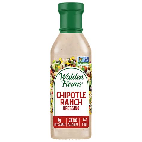 Walden Farms Chipotle Ranch Dressing & Vinaigrette - Shop Salad Dressings at H-E-B