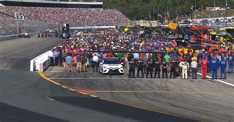 All NASCAR teams stood during Sunday's national anthem | FOX Sports