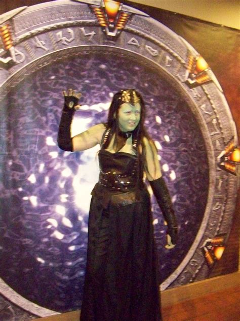 Stargate Atlantis: Wraith Queen. An outfit made with leather and fabric ...