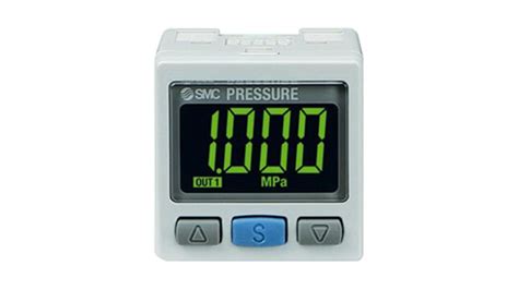 ISE30A-01-P-LB | SMC Pressure Sensor 10 bar | RS