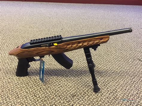 RUGER CHARGER .22LR WOOD STOCK THREADED BBL NEW... for sale