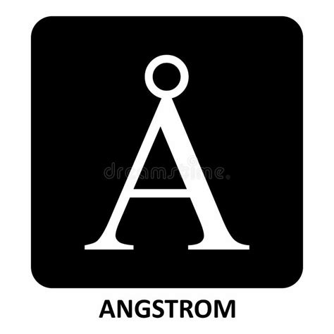 Angstrom Symbol Stock Illustrations – 7 Angstrom Symbol Stock ...