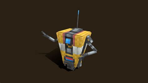 Minecraft Claptrap - 3D model by ewanhowell5195 [75812ee] - Sketchfab