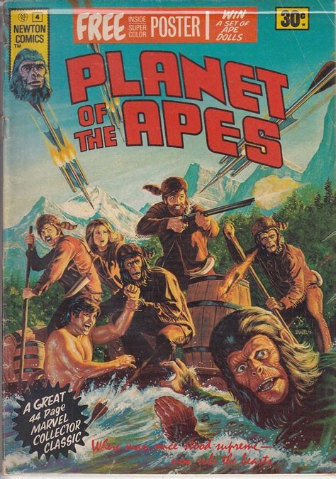 Planet of the Apes #4 Newton Comics VG+ N/P – Collector's Edge Comics