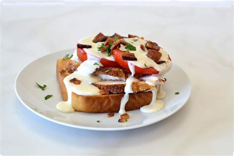 Kentucky Hot Brown Sandwich with Extra Melt White Cheese Sauce and ...