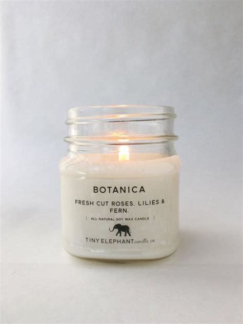 Botanica Candle - Spring Candle - Rose Candle - Flower Candle - All Natural Candle - Soy Wax ...