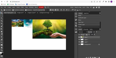 How to add layer in photopea? - aGuideHub