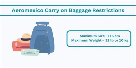 Aeromexico Baggage Policy - Fees, Carry On, Checked Bag Allowance