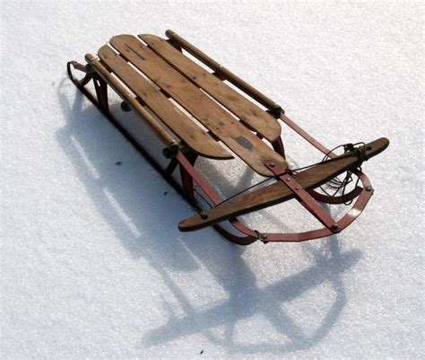 sledding | Looking Out My Backdoor