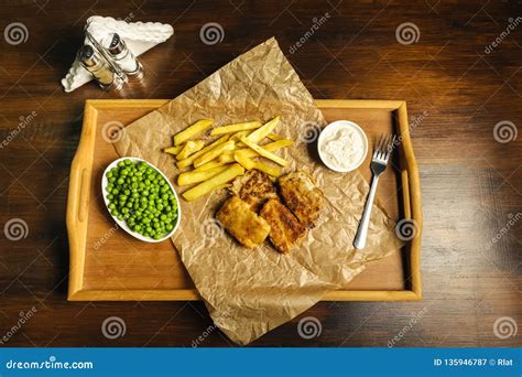 Fish and Chips - Food from British Pubs Stock Image - Image of disposable, fish: 135946787