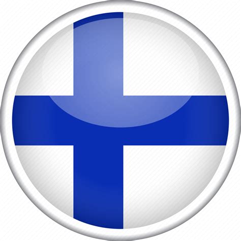 Circle, country, finland, flag, national icon - Download on Iconfinder