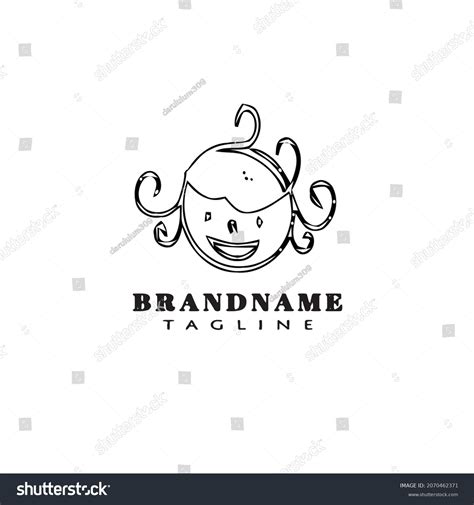 Children Logo Cute Icon Design Template Stock Vector (Royalty Free ...