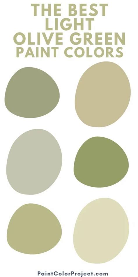 29 Best olive green paint colors for your home - The Paint Color Project