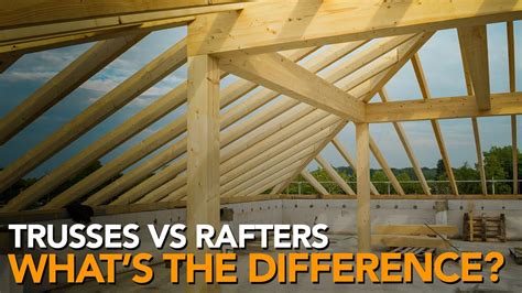 What's the Difference Between Trusses & Rafters? Clearwater General ...