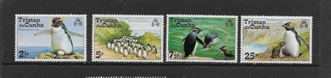 Penguins - Tristan DA Cunha #191-4 MNH | Worldwide - South Atlantic Ocean - Tristan da Cunha ...