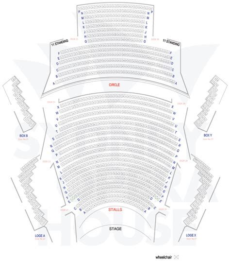 Joan Sutherland Theatre Seating Plan