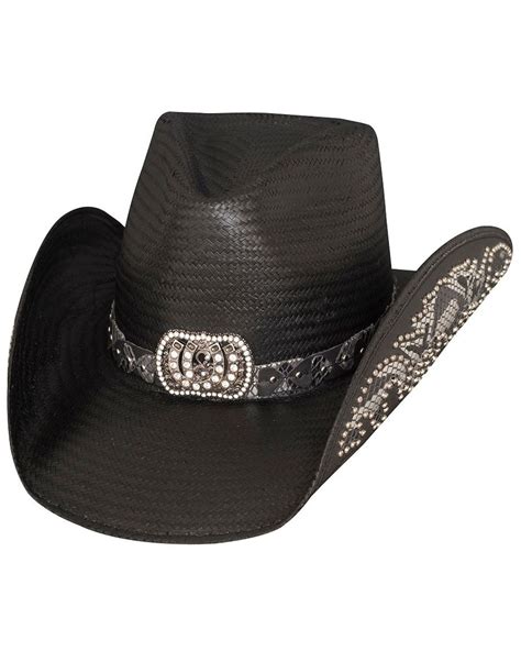 Bullhide Cowgirl Fantasy Black Straw Cowgirl Hat in 2021 | Black cowboy hat, Cowboy hats, Womens ...