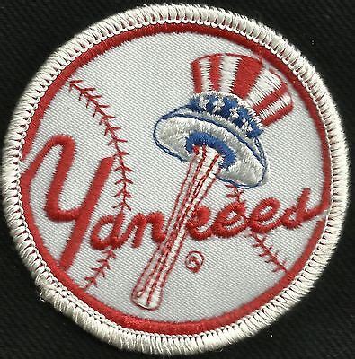 Vintage NEW YORK YANKEES MLB New Old Stock Sports Baseball Collectors Patch | eBay