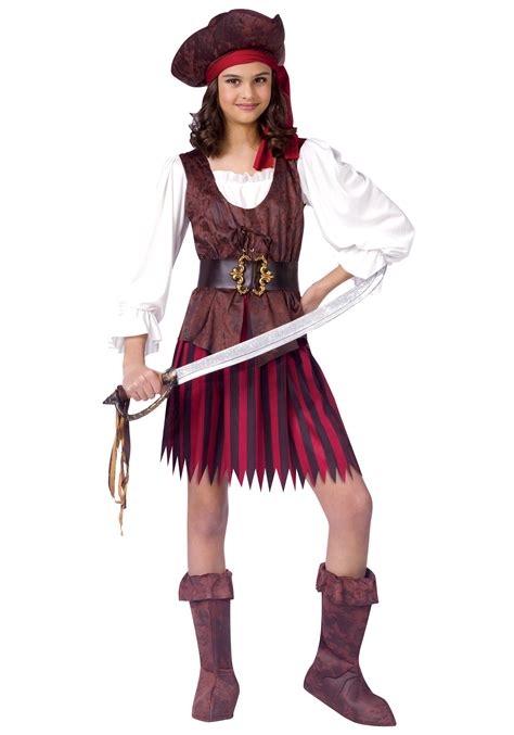 High Seas Pirate Girl Costume