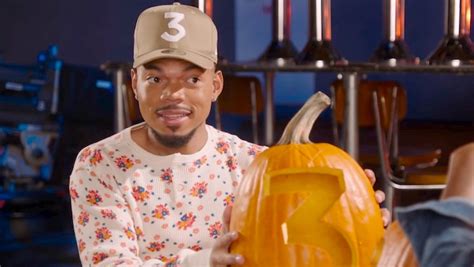 Chance The Rapper Is Excellent At Carving Pumpkins In An 'SNL' Teaser