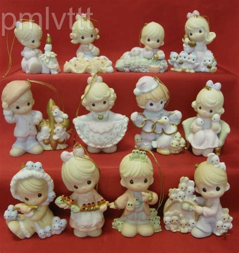 Precious Moments 12 Days of Christmas Complete Set | eBay | Precious moments, Precious moments ...