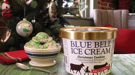 Holiday flavors of Blue Bell Ice Cream available locally