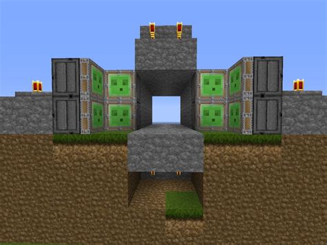 Secret Door (Redstone) Minecraft Project