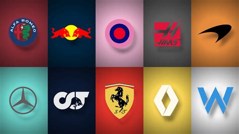 F1 Team Logos Wallpaper : r/formula1