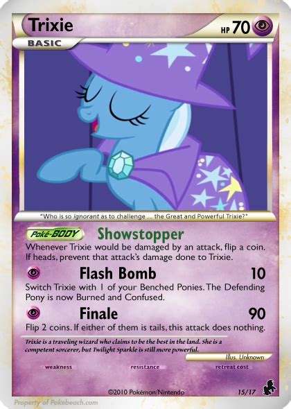 Equestria Daily - MLP Stuff!: Pokemon Card Pony Set!