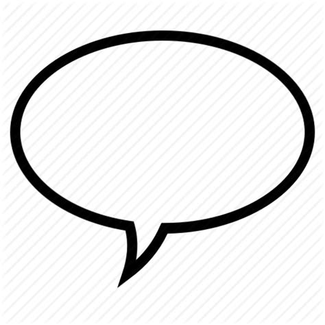 Download High Quality speech bubble transparent outline Transparent PNG ...