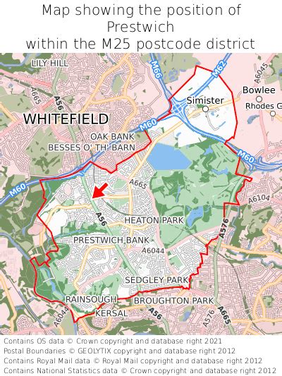 Where is Prestwich? Prestwich on a map