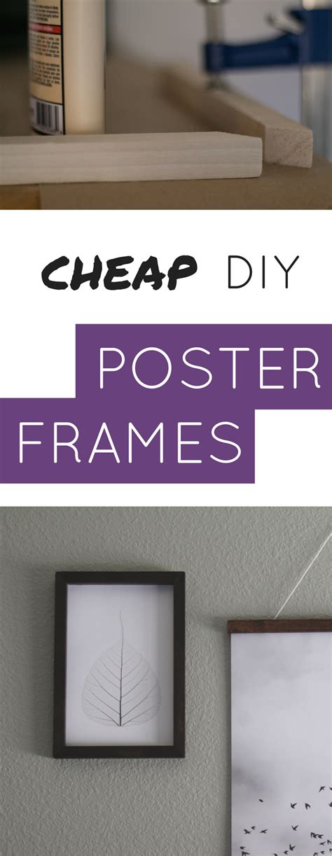 Easy DIY Poster Frames — Jaelan Mincey