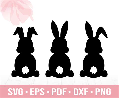 Clipart Image Easter Bunny Silhouette Svg