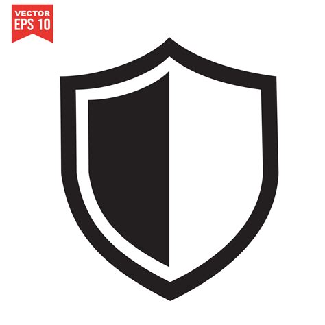 Shield Icon - Vector, Sign and Symbol for Design, Presentation, Website or Apps Elements ...