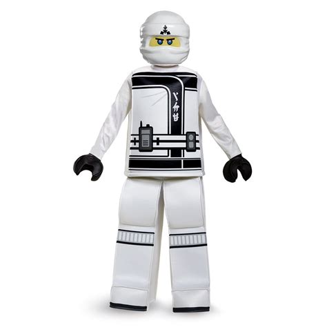 Boys LEGO Ninjago Zane Movie Prestige Halloween Costume - Walmart.com