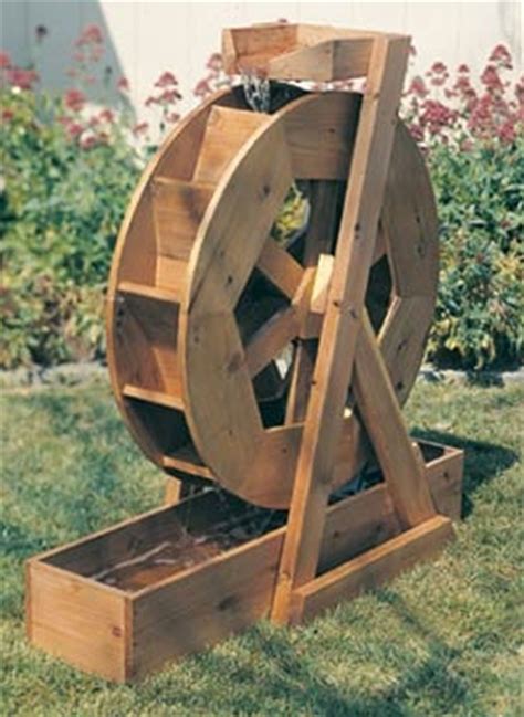 Water Wheel Woodworking Plan | Woodworking kits, Diy woodworking, Popular woodworking