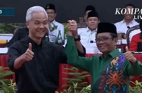 Mahfud MD Resmi Jadi Cawapres Ganjar, PPP: Kami Yakin Menang Satu Putaran - Suara Nasional