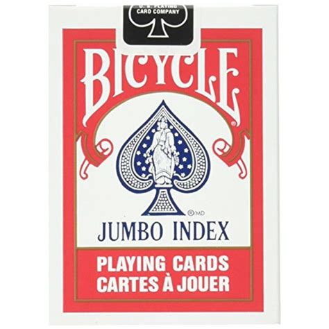 Bicycle - Bicycle Playing cards Jumbo Index Deck Jeu de cartes A jouer ...