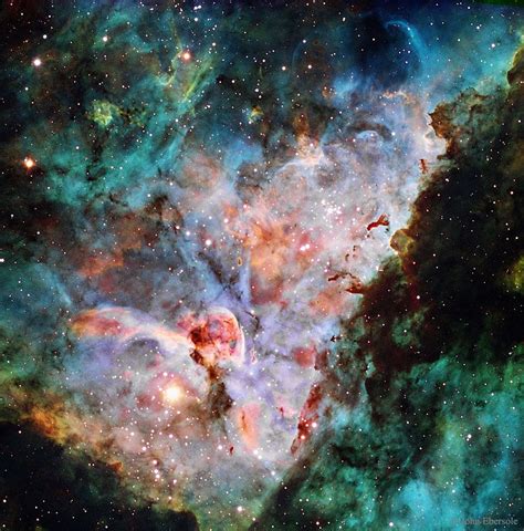 Clouds of the Carina Nebula Image Credit & Copyright: John Ebersole ...