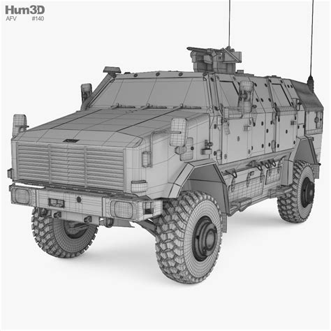 ATF Dingo 3D model - Download Military on 3DModels.org