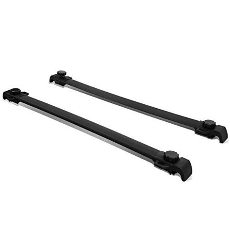 Jeep Patriot Pair of Aluminum OE Style Roof Rack Top Crossbars Black Coated * Click image for ...