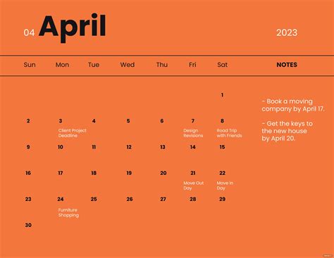 Free Printable Year 2023 Calendar Template - Google Docs, Illustrator, Word, PSD | Template.net