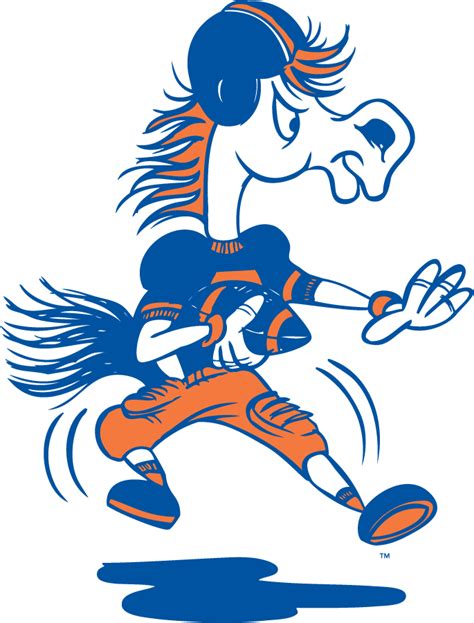 Boise State Broncos Mascot Logo - NCAA Division I (a-c) (NCAA a-c ...