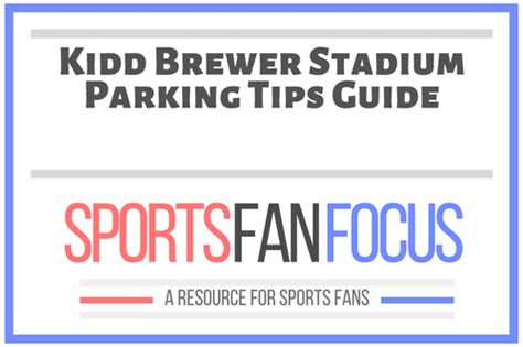 Kidd Brewer Stadium Parking Lot Tips for Appalachian State Football ...