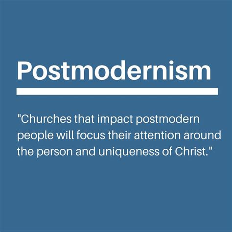 Postmodernism: How Do We Respond | Will McRaney