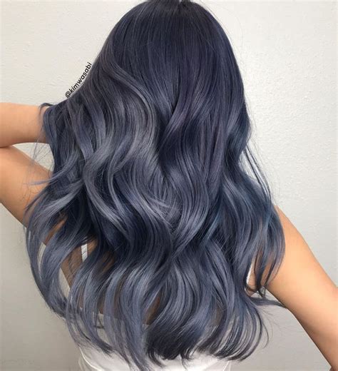 Dusty Silver Blue | Hair styles, Hair dye colors, Hair inspiration color